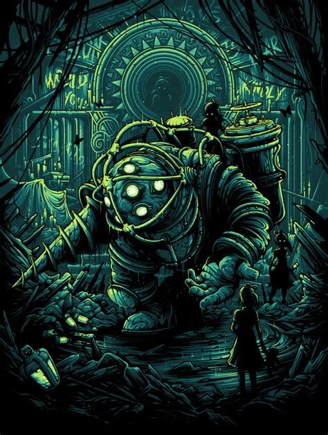 Would You Kindly By Dan Mumford Bioshock Artwork Bioshock