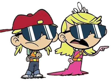 The Loud Twins Lola And Lana Transparent Png Stickpng