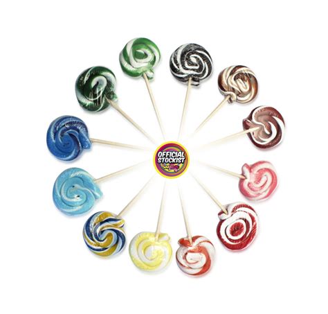 Promotional Full Colour Swirly Lollipop Personalised By Mojo Promotions