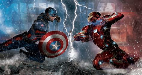 The Year The Superheroes Fight Each Other