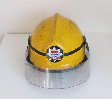 Vintage London Fire Brigade Helmet Rarer By Stylishinteriors