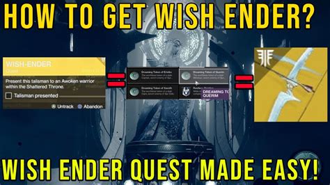 How To Get Wish Ender In Destiny 2 Solo In 2023 Is Your Wish Ender