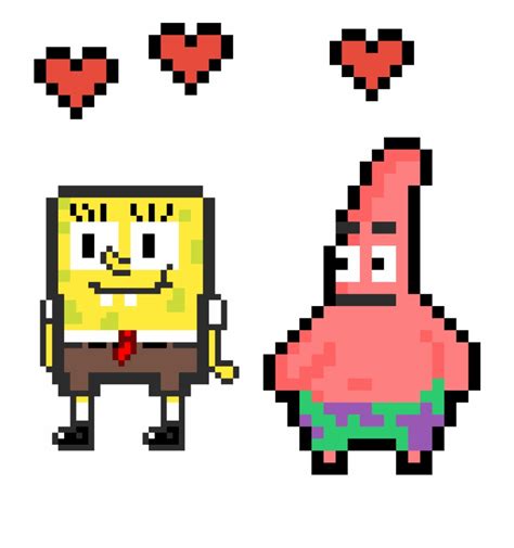 Spongebob Pixel Art Meme