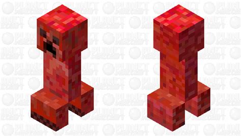 Bloody Creeper Minecraft Mob Skin