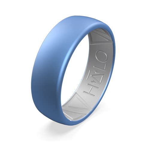 My Halo Ring Ice Gray Blue And Grey Silicone Ring Myhaloring