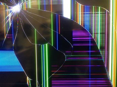 How do you repair a cracked tv screen? Broken TV Screen Wallpaper - WallpaperSafari