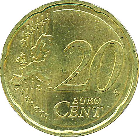 20 Euro Cents 2nd Map Federal Republic Of Germany Numista