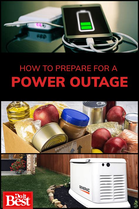 How To Prepare For A Power Outage Emergency Preparedness Items
