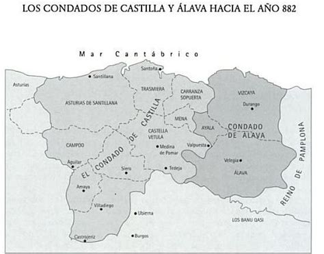 Castilla En Los Mapas Historia Del Condado De Castilla