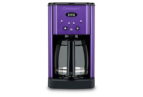 Prepare your coffee up to 24 hours in advance, so it can be ready before you are. DISCON Coffee Maker, Metallic Purple