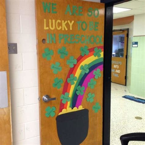 30 St Patricks Day Classroom Door Decoration Ideas To Keep The Good