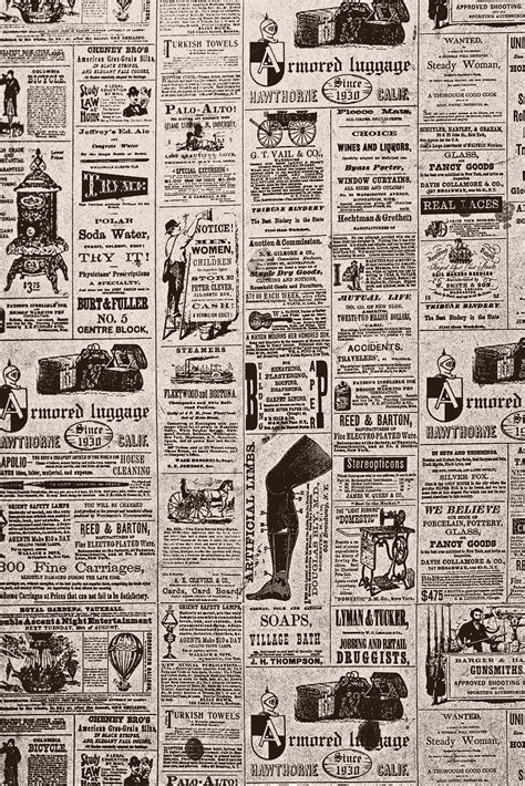 🔥 49 Vintage Newspaper Print Wallpaper Wallpapersafari