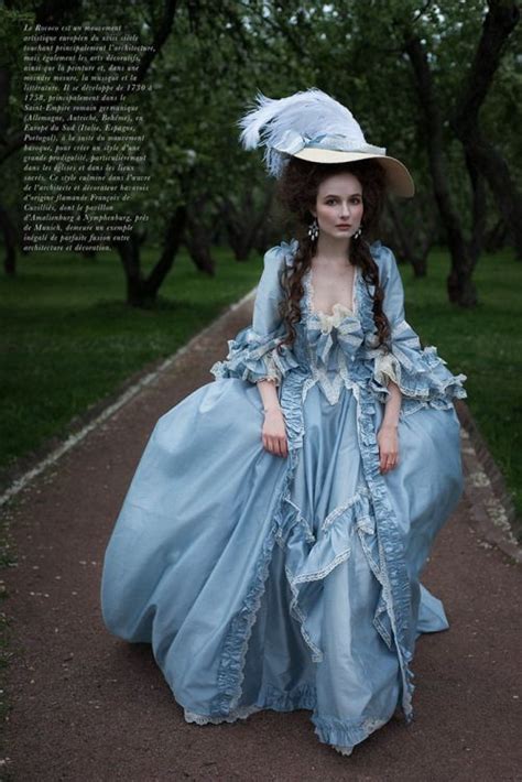 Historical Accuracy Reincarnated Dress Royal Blue 18th Century Fashion Rococo Fashion