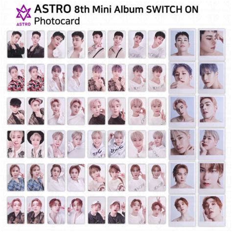 Astro 8th Mini Album Switch On Official Photocard Polaroid Kpop K Pop