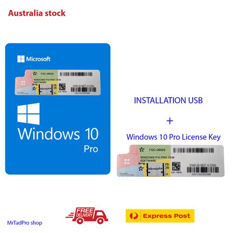 46 Genuine Microsoft Windows 10 Pro 64bit Full Version With