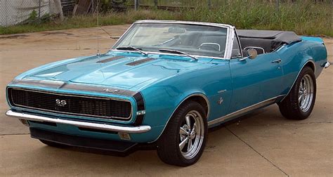 All About Muscle Car 1967 Camaro Ss Convertible