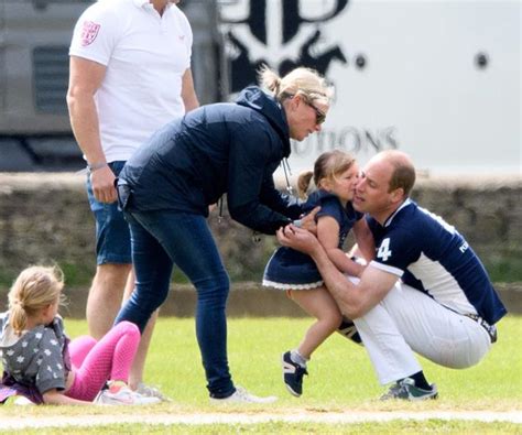 Prince William And Mia Tindall At The Polo Australian Womens Weekly