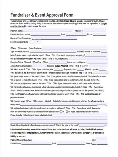 Neighborhood Council Event Approval Form Fillable Printable Forms