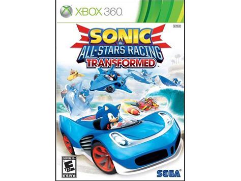Sonic And All Stars Racing Transformed Xbox 360 Game