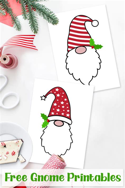Printable Gnome Fabric Patterns