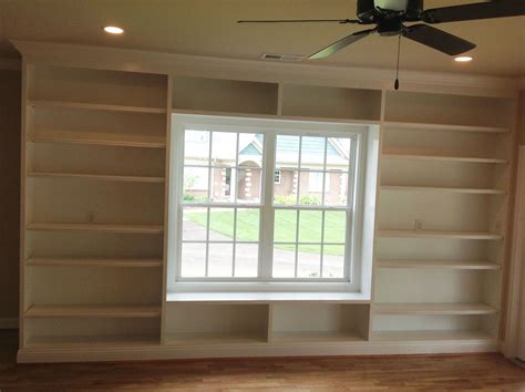 20 Built In Shelves Around Window