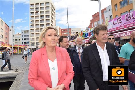 Alors que les sondages annoncent de plus en plus. Cap d'Agde - CAP D'AGDE ( 34 ) EUROPENNES - Marine LE PEN ...