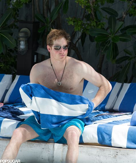 Celebrity Entertainment Single Prince Harry Parties Poolside In