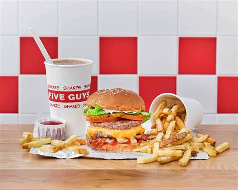 Five Guys Cheeseburger