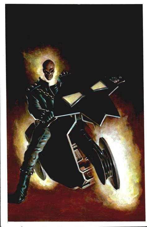 Ghost Rider By Mark Texeira Ghost Rider Ghost Rider Marvel Ghost Riders