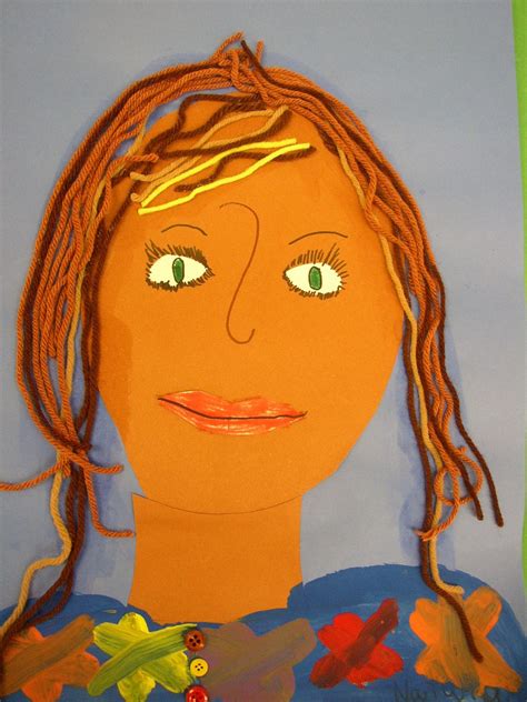 Deep Space Sparkle Art Lessons For Kids Kindergarten Self Portraits