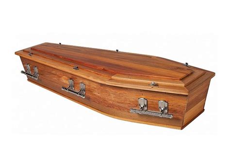 Recycled Solid Native Timber Oiled Casket Souly Funerals