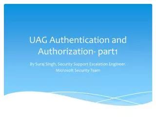 PPT Authentication And Authorization PowerPoint Presentation Free