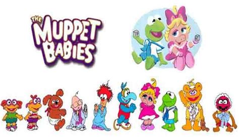 Muppet Babies Featuring Kermit Miss Piggy Poster