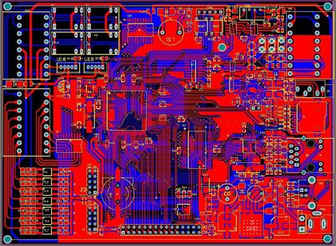 Printed Circuit Board Pcb Layout Design Circuit Diagram