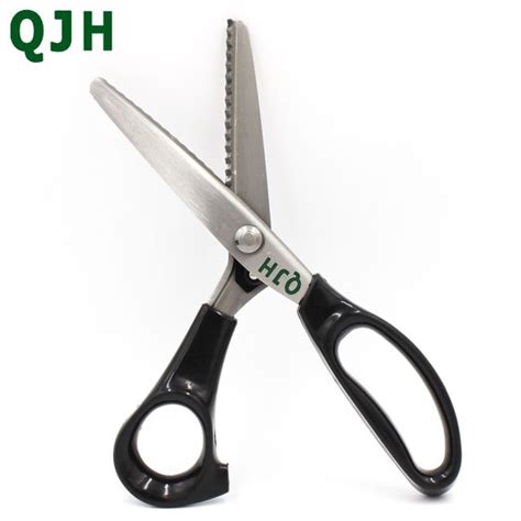 Qjh Sewing Tools Shape Scissors Tailors Scissors 3 4 5 7mm Zigzag Diy