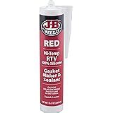 J B Weld 31314 Red High Temperature RTV Silicone Gasket Maker And