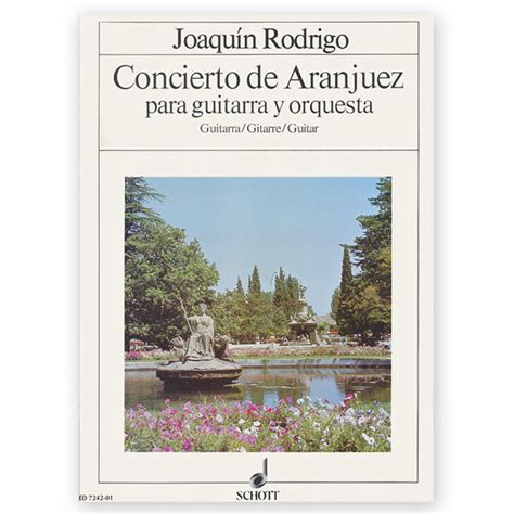 Rodrigo Joaquín Concierto De Aranjuez Solo Guitar Part Only Los