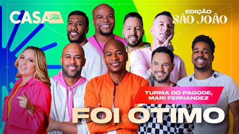 Foi Ótimo Ao Vivo No Casa Filtr by Turma do Pagode on TIDAL