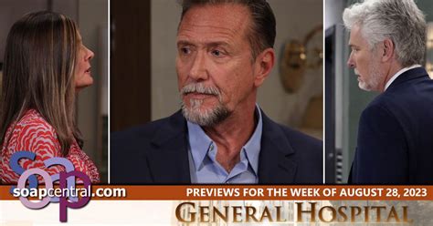 gh spoilers for the week of august 28 2023 on general hospital soap central