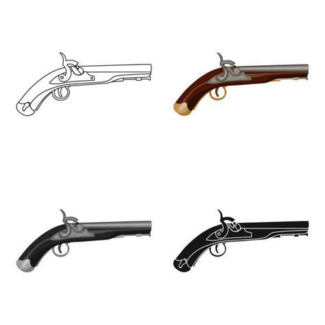 Dueling Pistols Illustrations Royalty Free Vector Graphics And Clip Art