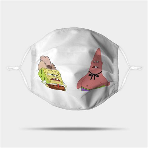 Dirty Dan And Pinhead Larry Spongebob Mask Teepublic