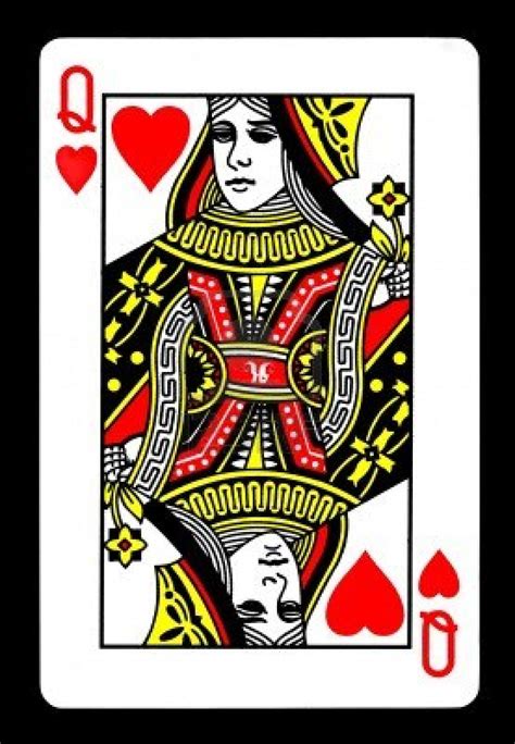 Queen Of Hearts Card Png Clip Art Library