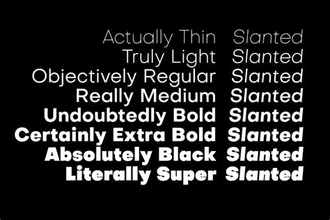 objective a balanced rounded and modern geometric sans serif try it out featured in notes on