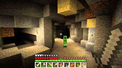 Minecraft With Nazo Episode 8 Cavern Of Creepers Youtube