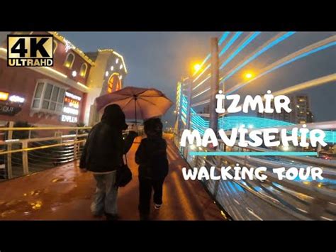 K İzmir EGE PARK Shopping Center Mavişehir Walking Tour December YouTube