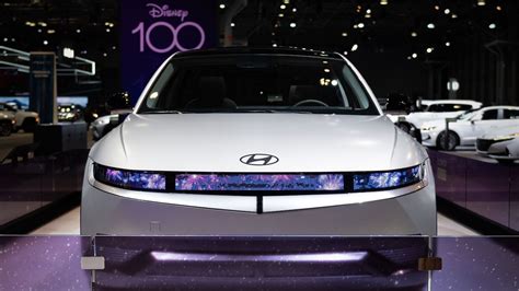 Hyundai Ioniq 5 Disney100 Platinum Concept Debuts At 2023 New York Auto