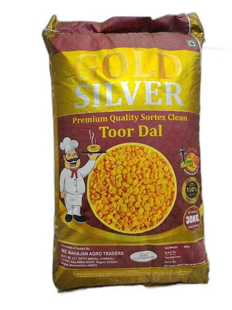 Yellow Gold Silver Toor Dal Premium 30 Kg Maharashtra At Rs 2550bag