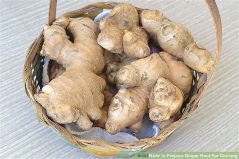 A typical ginger root comprises several lobes that can easily be broken away from the main part. How to Prepare Ginger Root For Cooking: 14 Steps (with ...