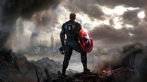 Download 4k Avengers Captain America Wallpaper