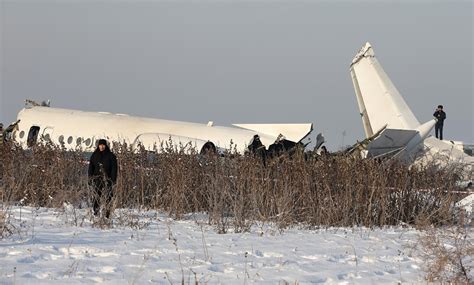 12 Killed As Plane Crashes After Takeoff In Kazakhstan